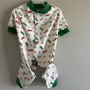 PetRageous Christmas Dog Pajamas Small | Holiday Pet PJs